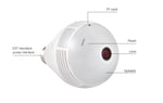 WIRELESS PANORAMIC HOME SECURITY LED LIGHT BULB