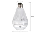 WIRELESS PANORAMIC HOME SECURITY LED LIGHT BULB