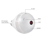 WIRELESS PANORAMIC HOME SECURITY LED LIGHT BULB